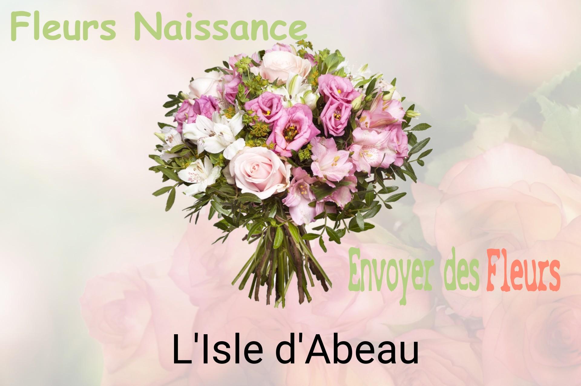 Bouquet de fleurs de naissance livré à L'Isle-d'Abeau